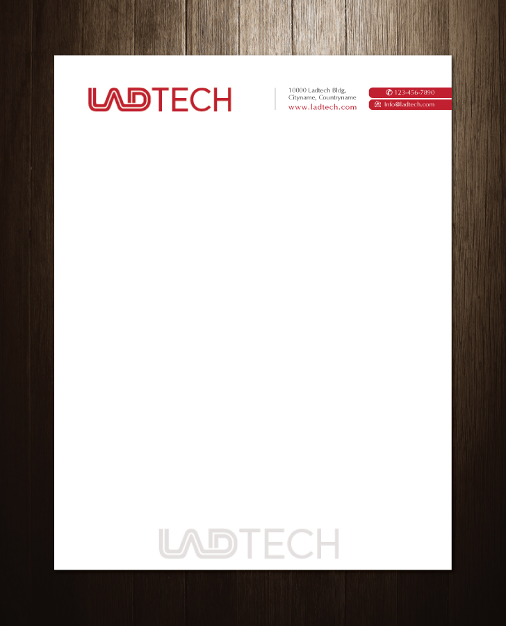 Design En-Tête par meet007 pour Ladtech Ltd | Design #2502051