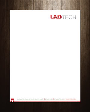 Letterhead Design by meet007 for Ladtech Ltd | Design: #2502156
