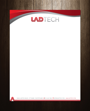 Letterhead Design by meet007 for Ladtech Ltd | Design: #2502158