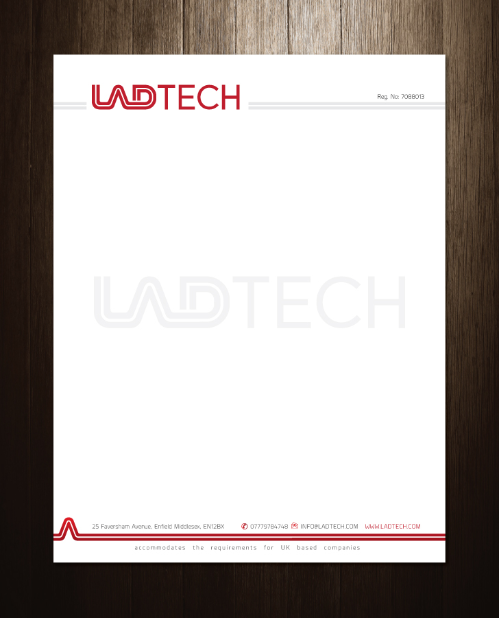 Design En-Tête par meet007 pour Ladtech Ltd | Design #2544390