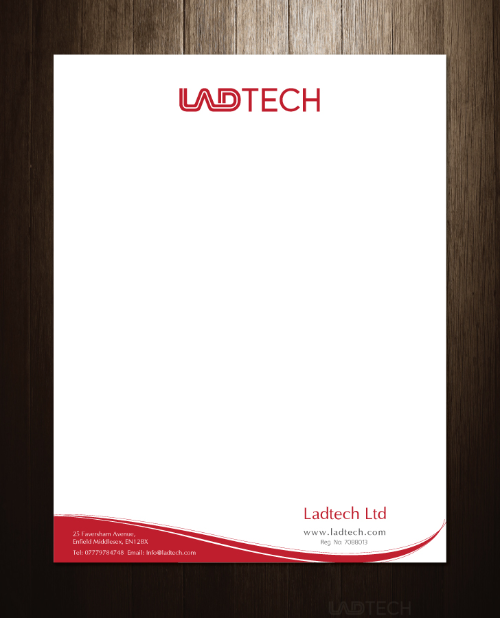 Design En-Tête par meet007 pour Ladtech Ltd | Design #2544459