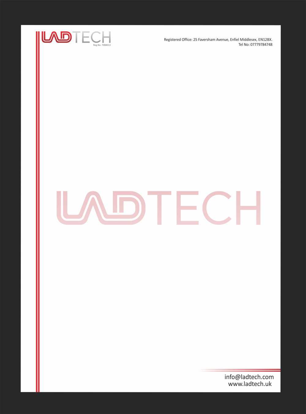 Design En-Tête par pradeep kumar pour Ladtech Ltd | Design #2564814