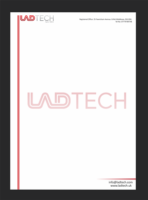 Briefkopf-Design von pradeep kumar für Ladtech Ltd | Design: #2564814