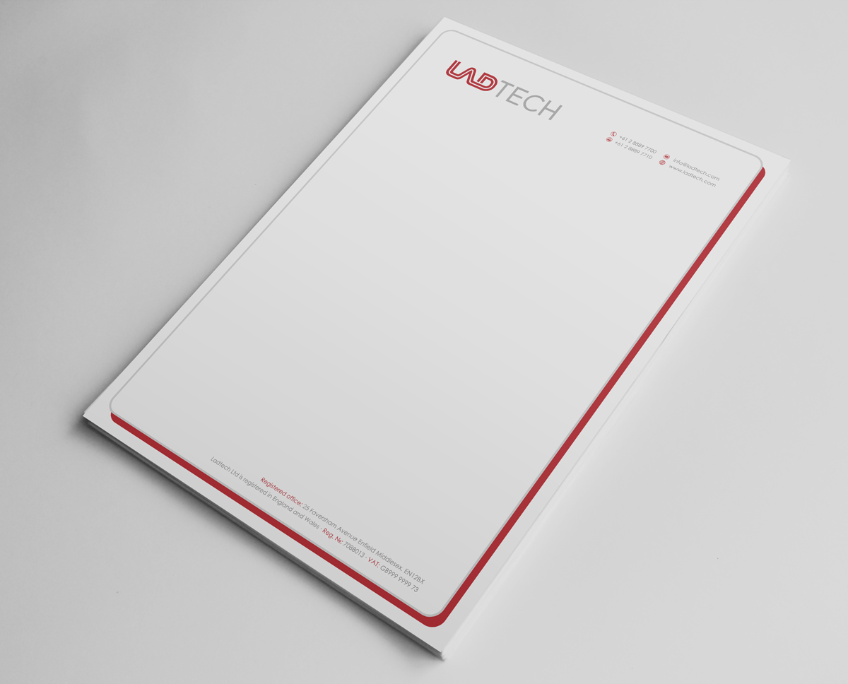 Briefkopf-Design von logodentity für Ladtech Ltd | Design #2504335