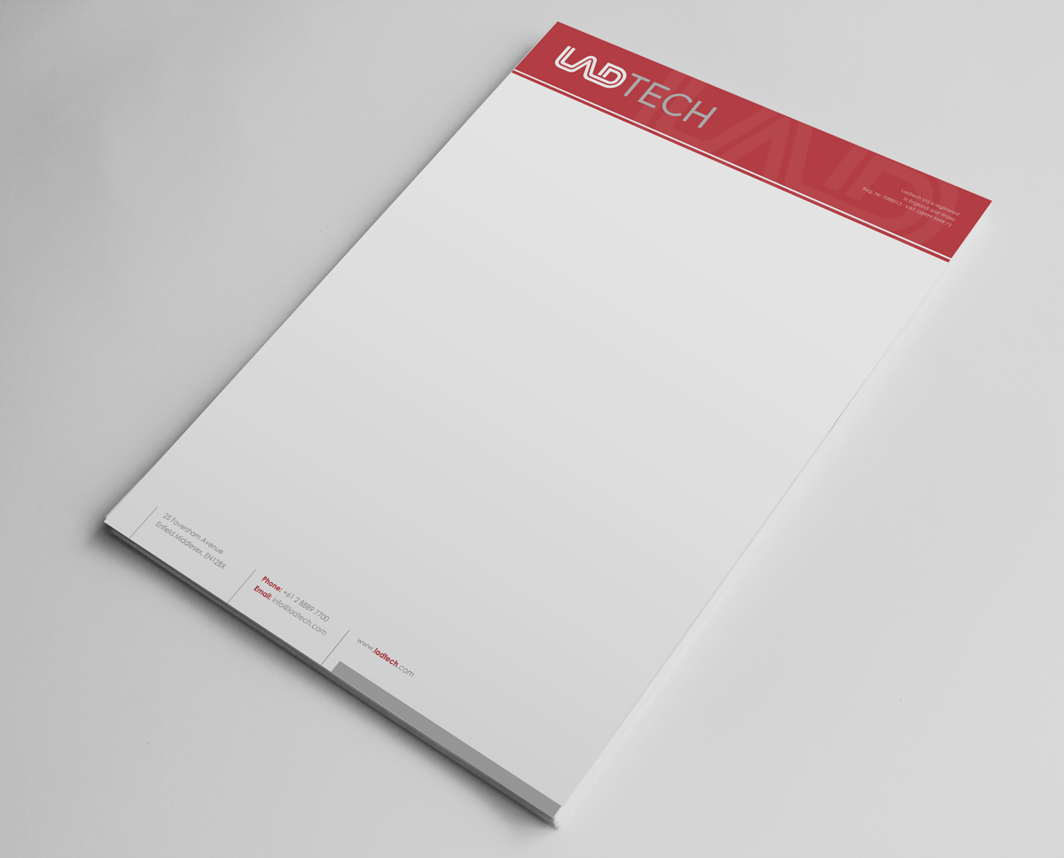 Briefkopf-Design von logodentity für Ladtech Ltd | Design #2504411