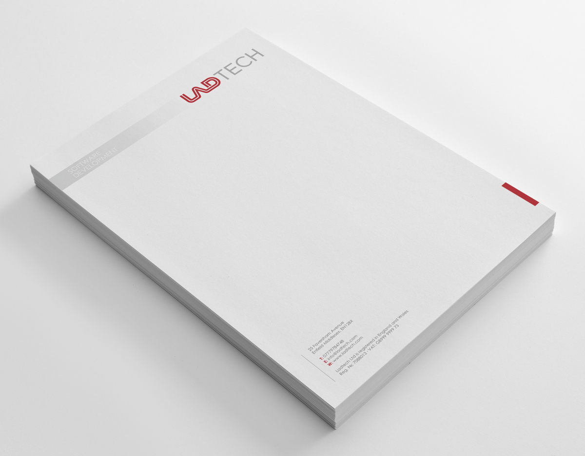 Diseño de Membrete por logodentity para Ladtech Ltd | Diseño #2504691