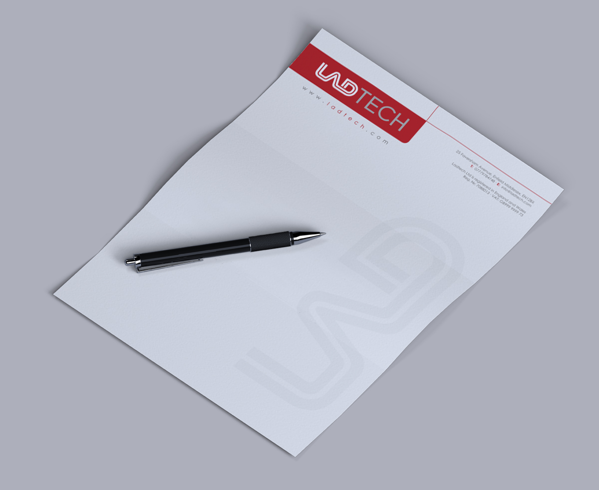 Letterhead Design by logodentity for Ladtech Ltd | Design #2504763
