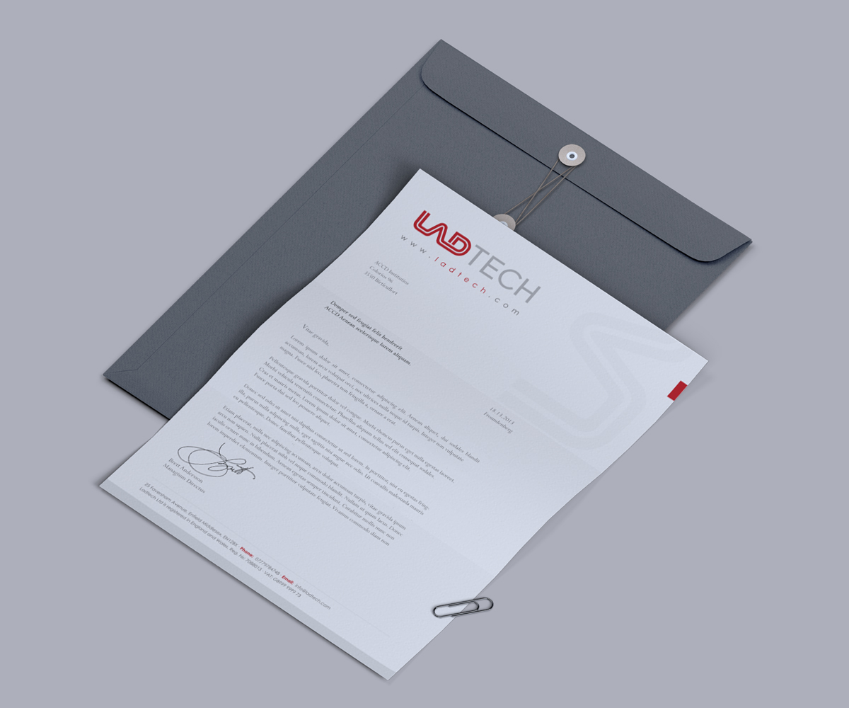 Briefkopf-Design von logodentity für Ladtech Ltd | Design #2504828