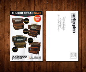 Postcard Design by Designers Hub for Pellegrino Music Center | Design: #14043610