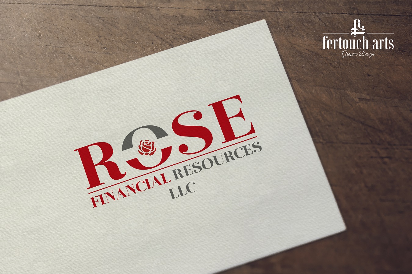 Design de Logo par FerTouch Arts pour Rose Financial Resources, LLC | Design #14044490