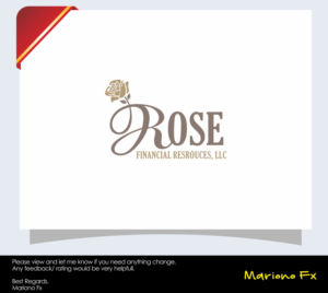 Logo Design by Mariono Fx for Rose Financial Resources, LLC | Design: #14002820