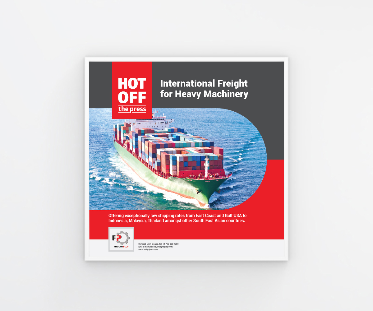 Flyer Design by Deviantstore for Freightplus (USA) Inc. | Design #14005941