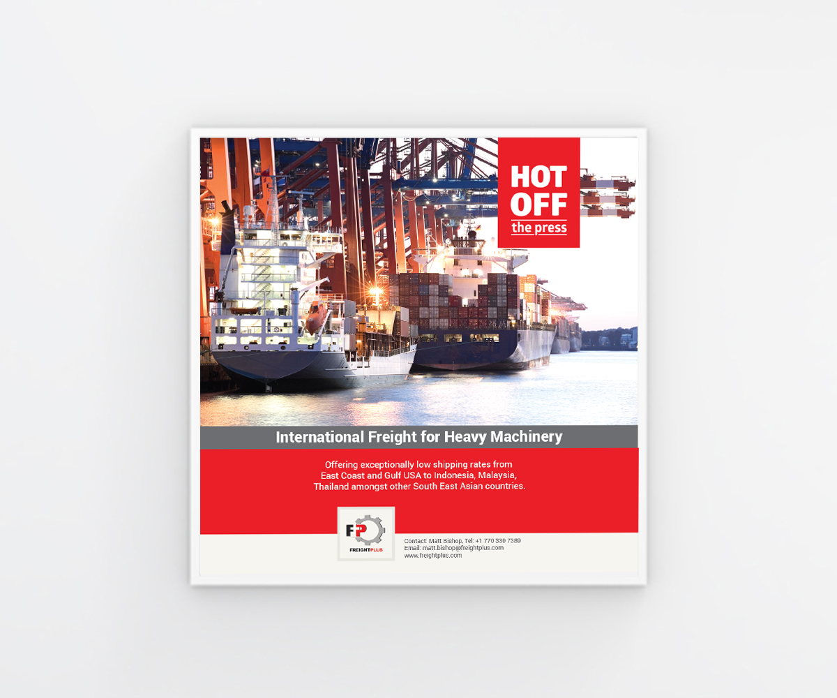 Diseño de Flyer por Deviantstore para Freightplus (USA) Inc. | Diseño #14005942