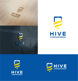 Hive Communications | Logo Design by color designer