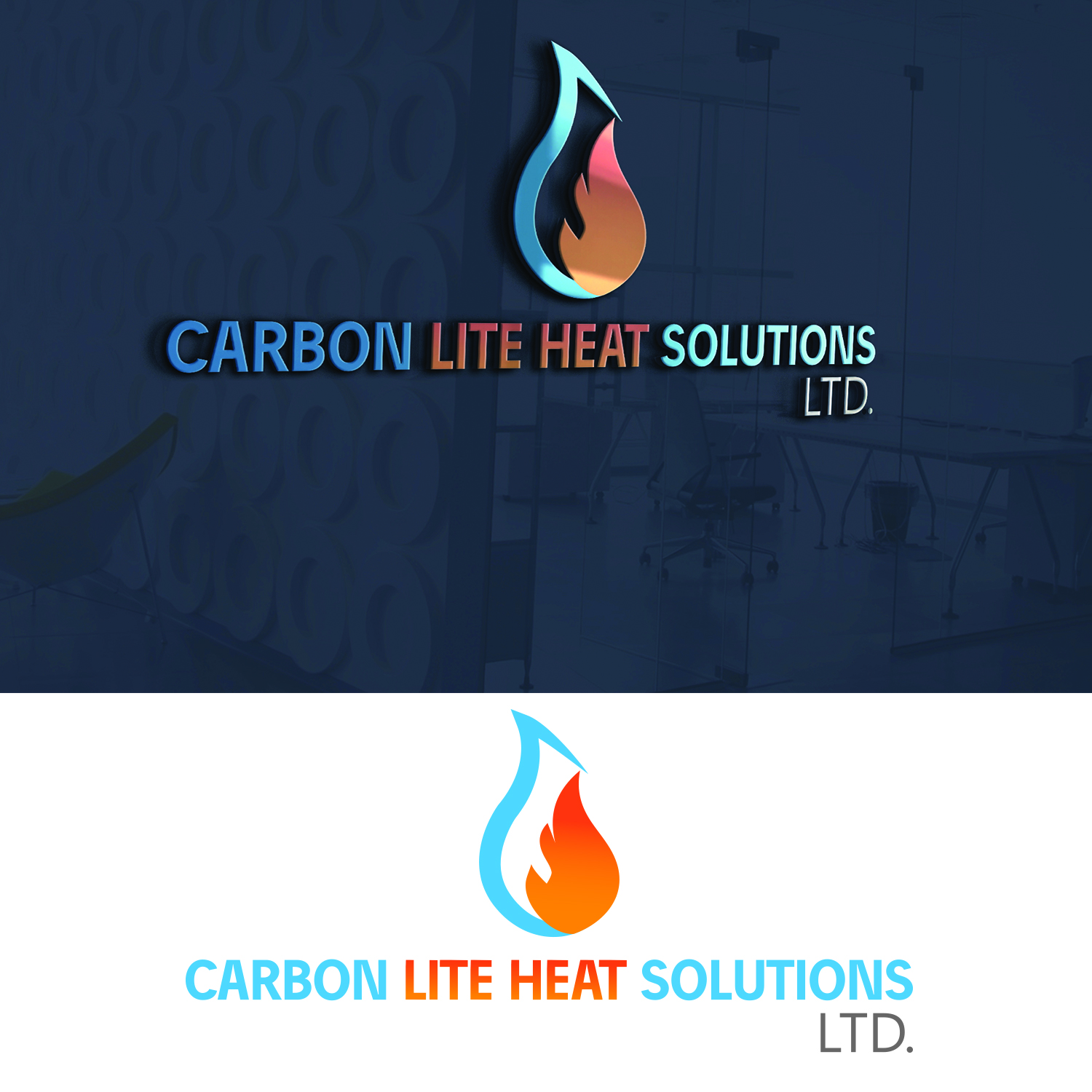 Diseño de Logo por jameskatholine para Carbon Lite Heat Solutions Ltd. | Diseño #14012231