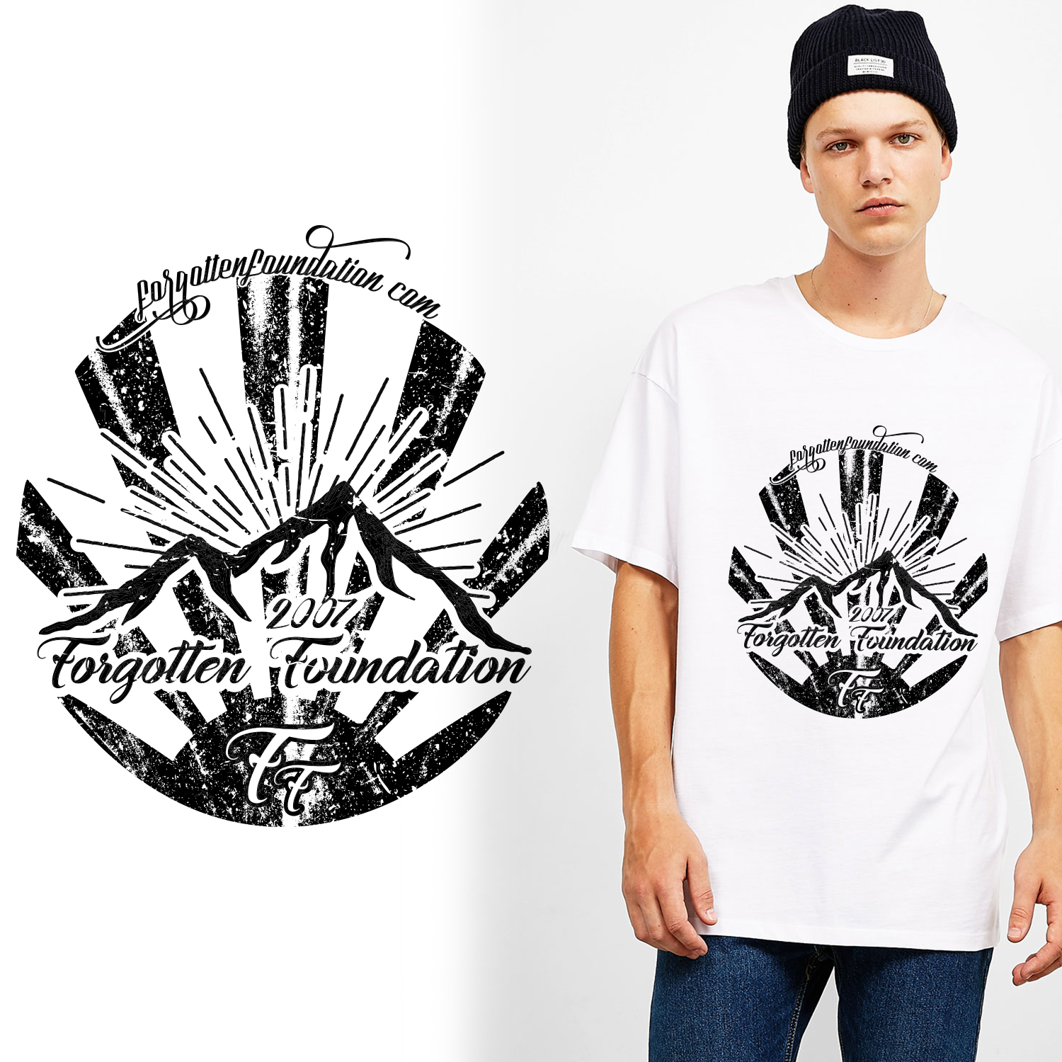 Design de T-shirt par Tolga pour FORGOTTEN FOUNDATION | Design #14054253