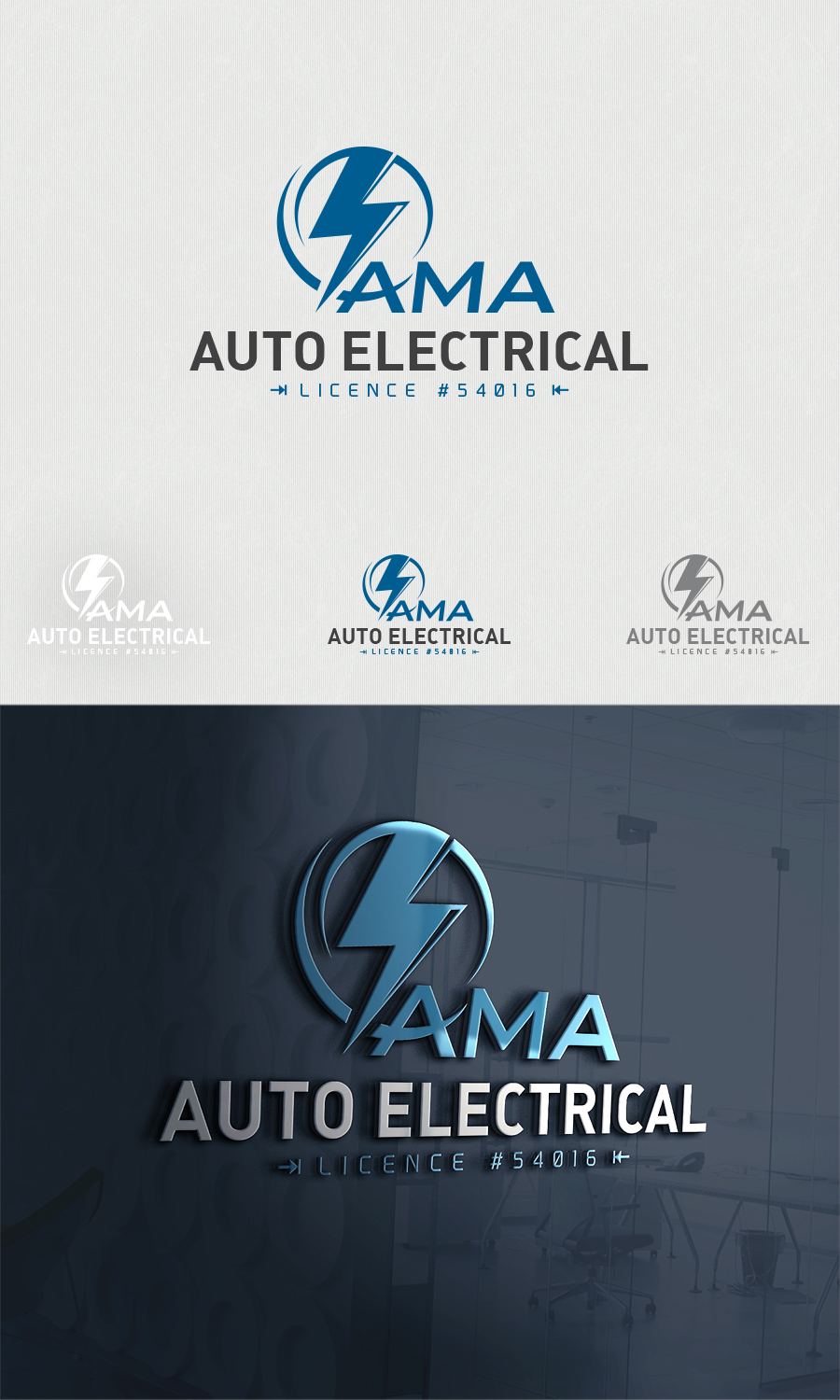 Diseño de Tarjeta de Presentación por studio4design para AMA Auto Electrical  | Diseño #14015439