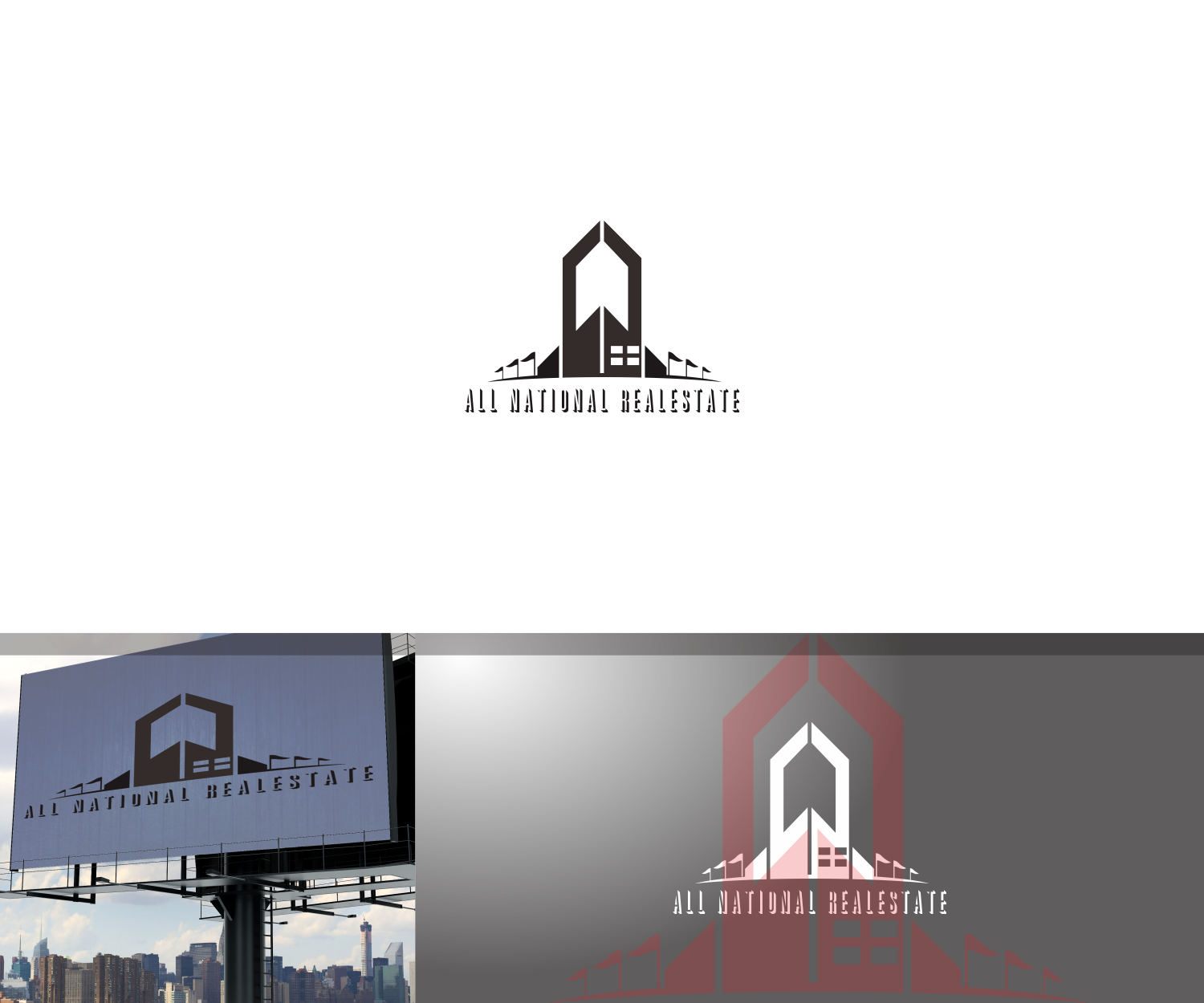 Logo Design by metromini1407 for all national realestate | Design #14039086