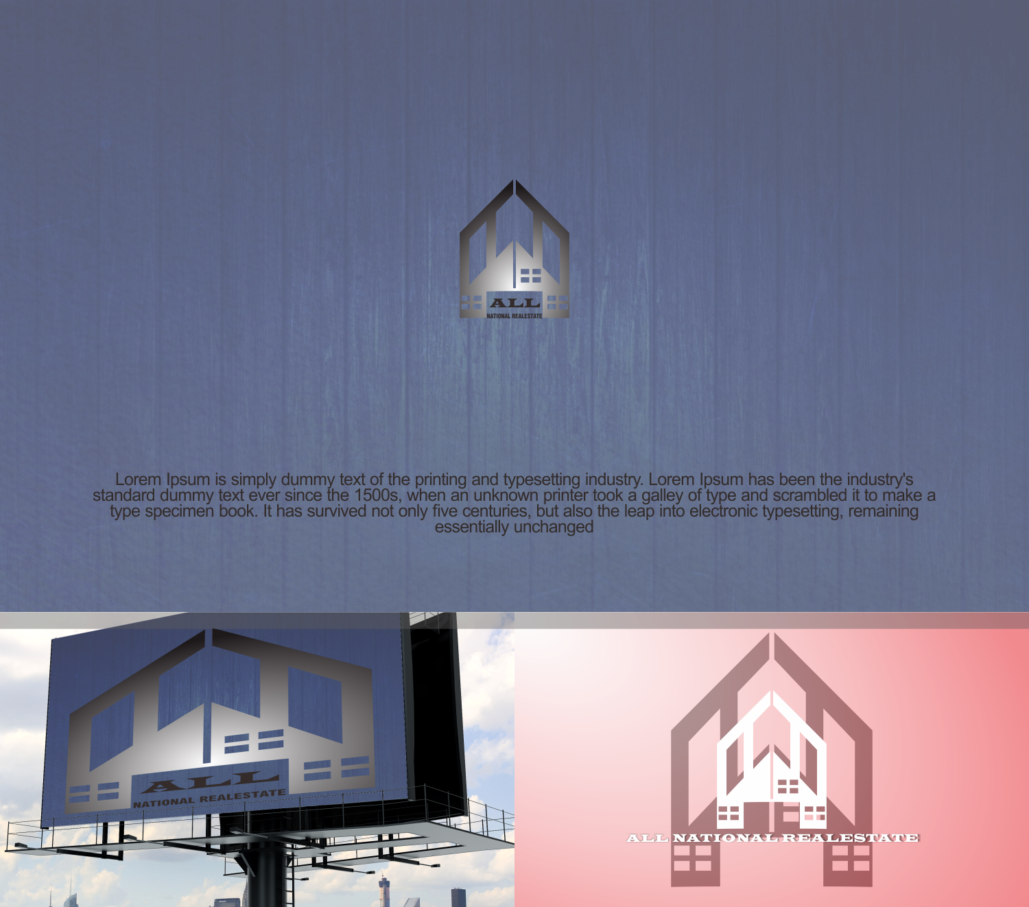 Logo Design by metromini1407 for all national realestate | Design #14039116