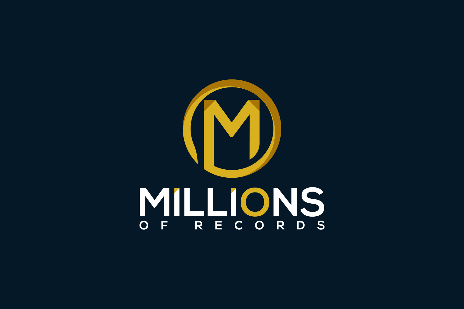 Logo Design by IMD-HUB for Million of Records | Design #14028697