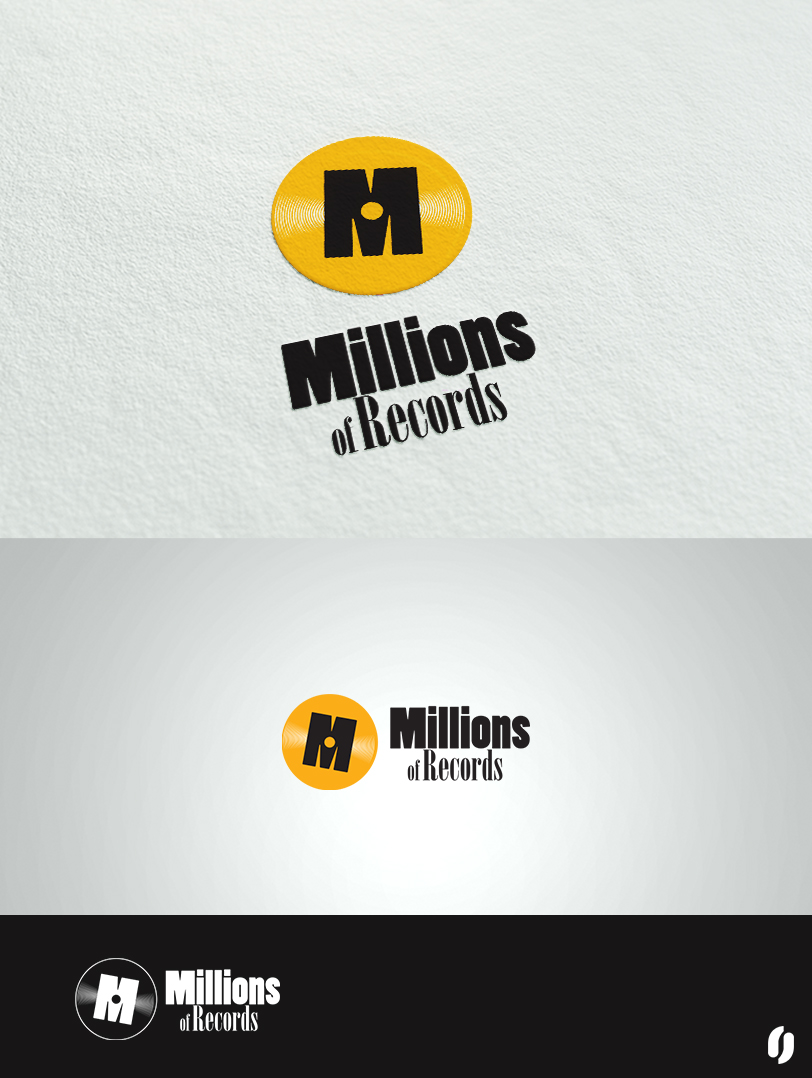 Logo Design by voltart for Million of Records | Design #14057589