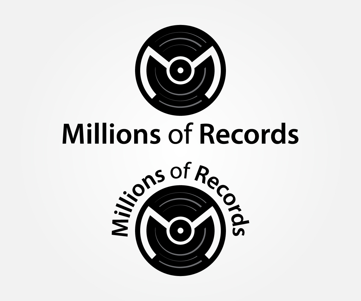 Logo Design by sangeloenriquez for Million of Records | Design #14007562