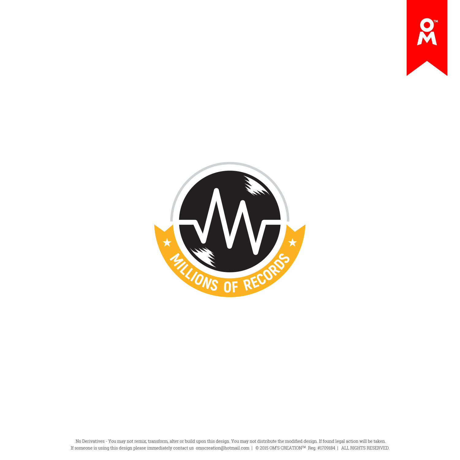 Logo Design by Omee for Million of Records | Design #14003884