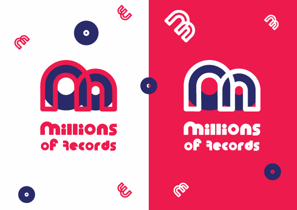 Logo Design by Aleqsandre for Million of Records | Design #14041107
