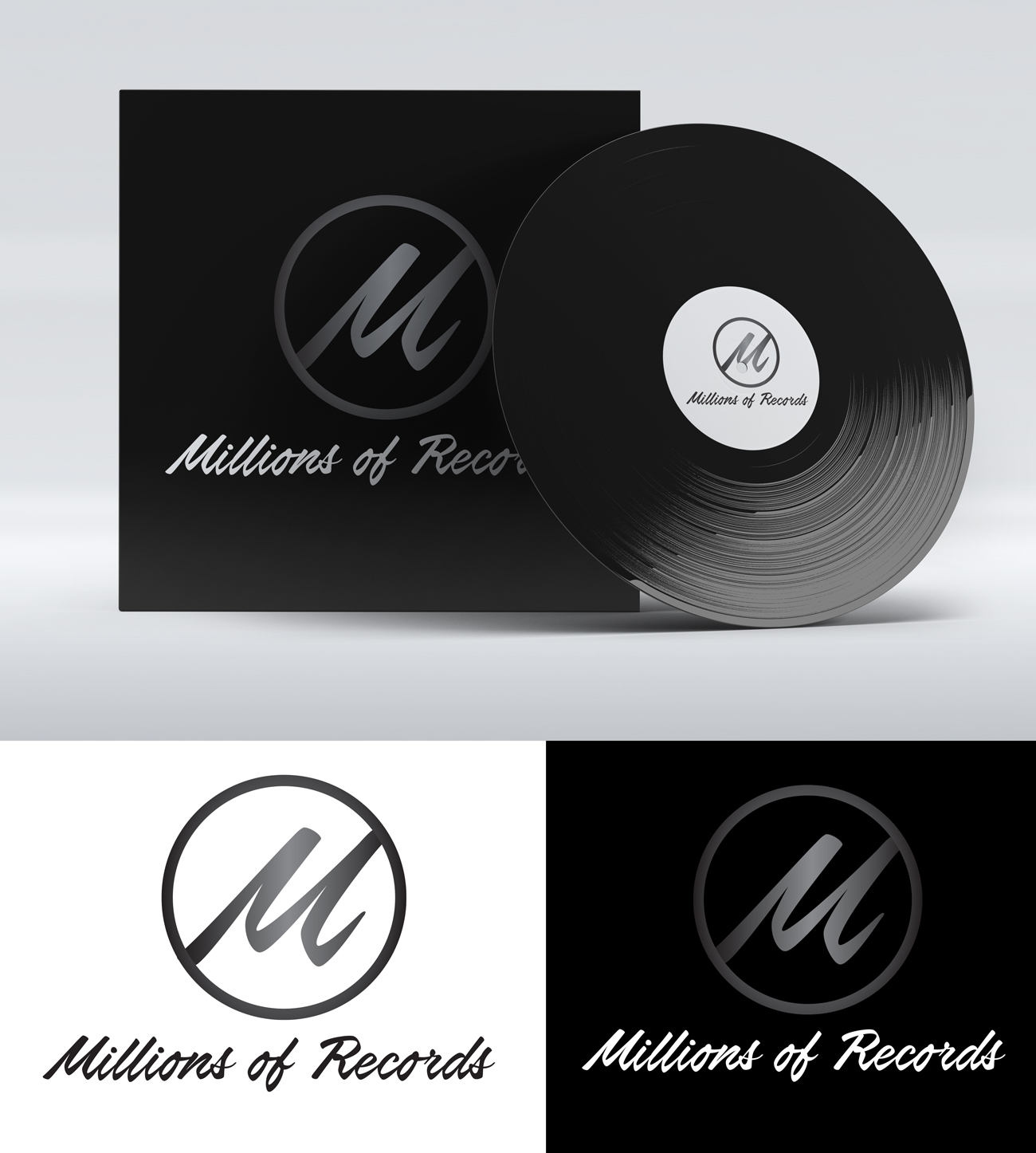 Diseño de Logo por Impressive Solutions para Million of Records | Diseño #14006606
