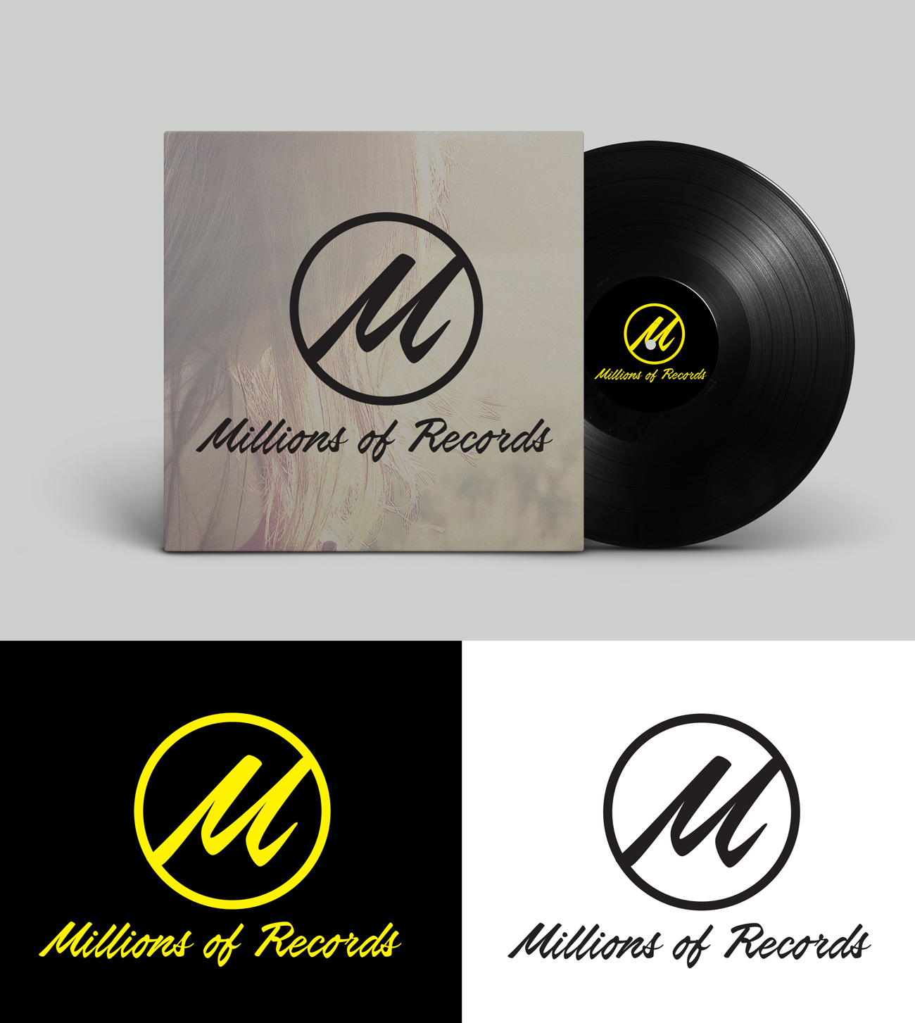 Logo Design by Impressive Solutions for Million of Records | Design #14006607