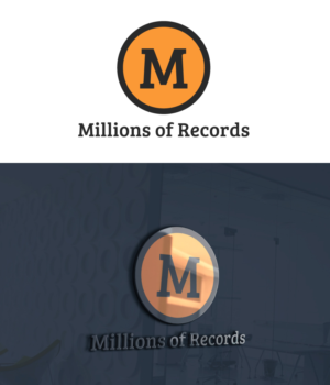 Logo Design by Impressive Solutions for Million of Records | Design: #14007464