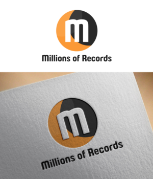 Logo Design by Impressive Solutions for Million of Records | Design: #14007466