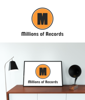 Logo Design by Impressive Solutions for Million of Records | Design: #14007475