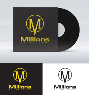 Logo Design by Impressive Solutions for Million of Records | Design: #14007689