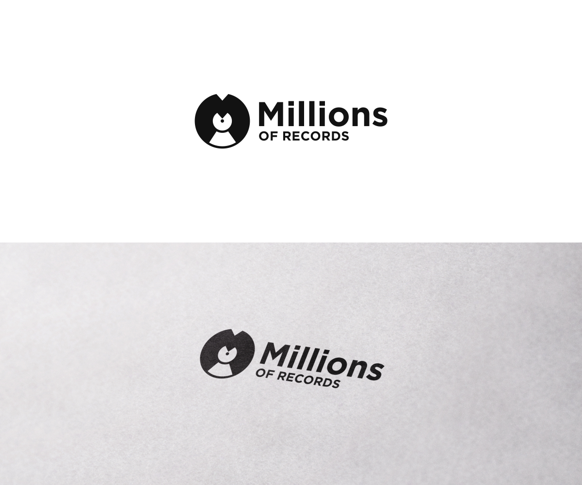Logo Design by artsterdam for Million of Records | Design #14005483