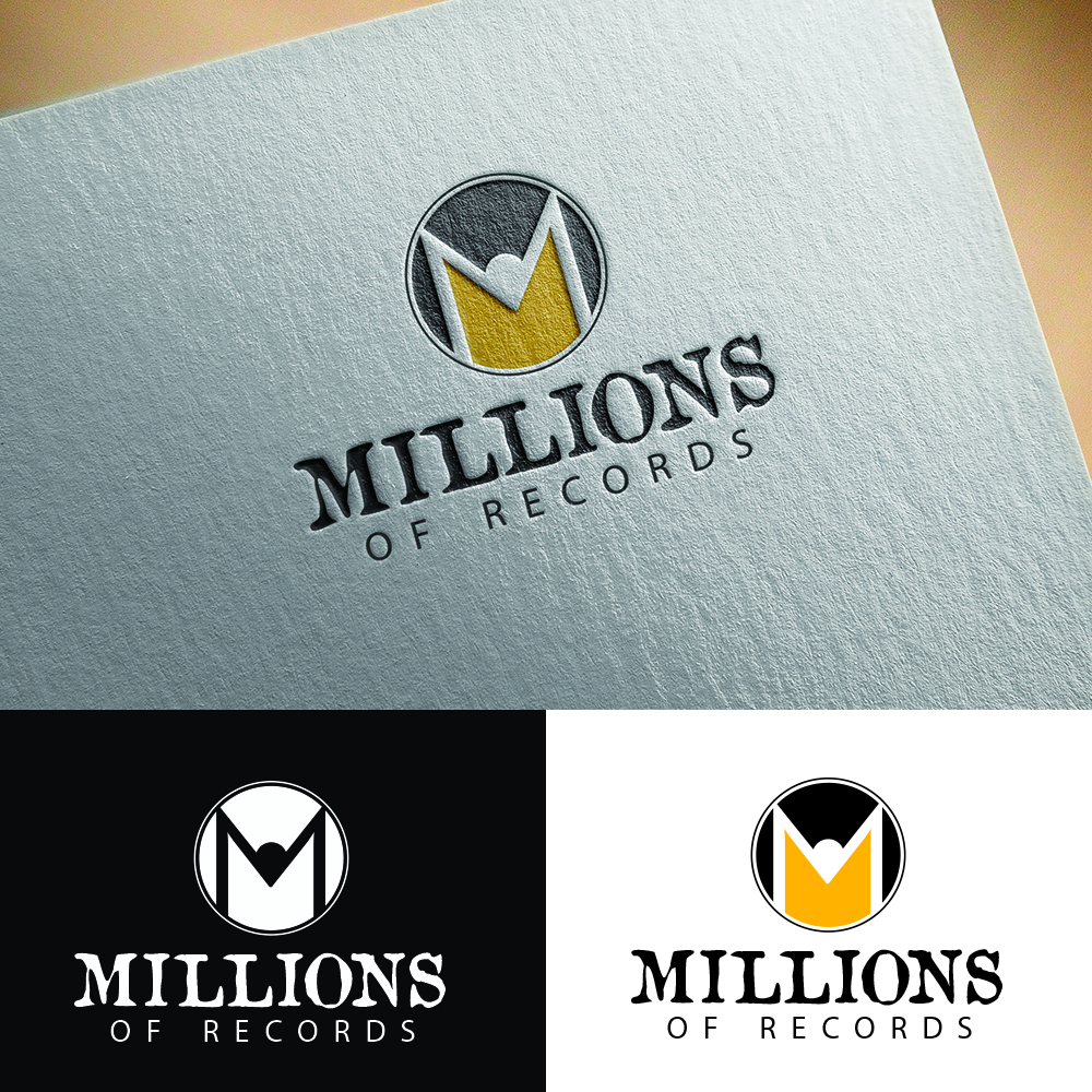 Logo Design by Logicspider for Million of Records | Design #14014049
