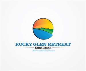 Logo Design by  Vidakovic for Rocky Glen Retreat | Design #2554325