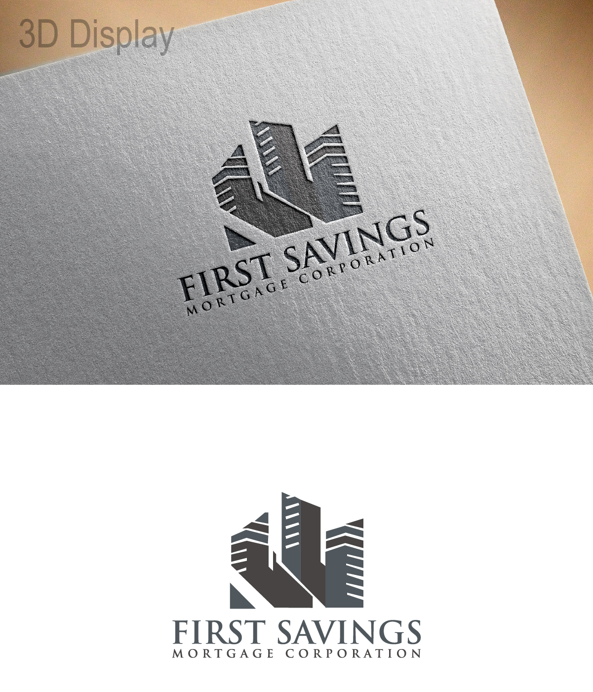 Logo Design by 3Guys for First Savings Mortgage Corporation | Design #14020916