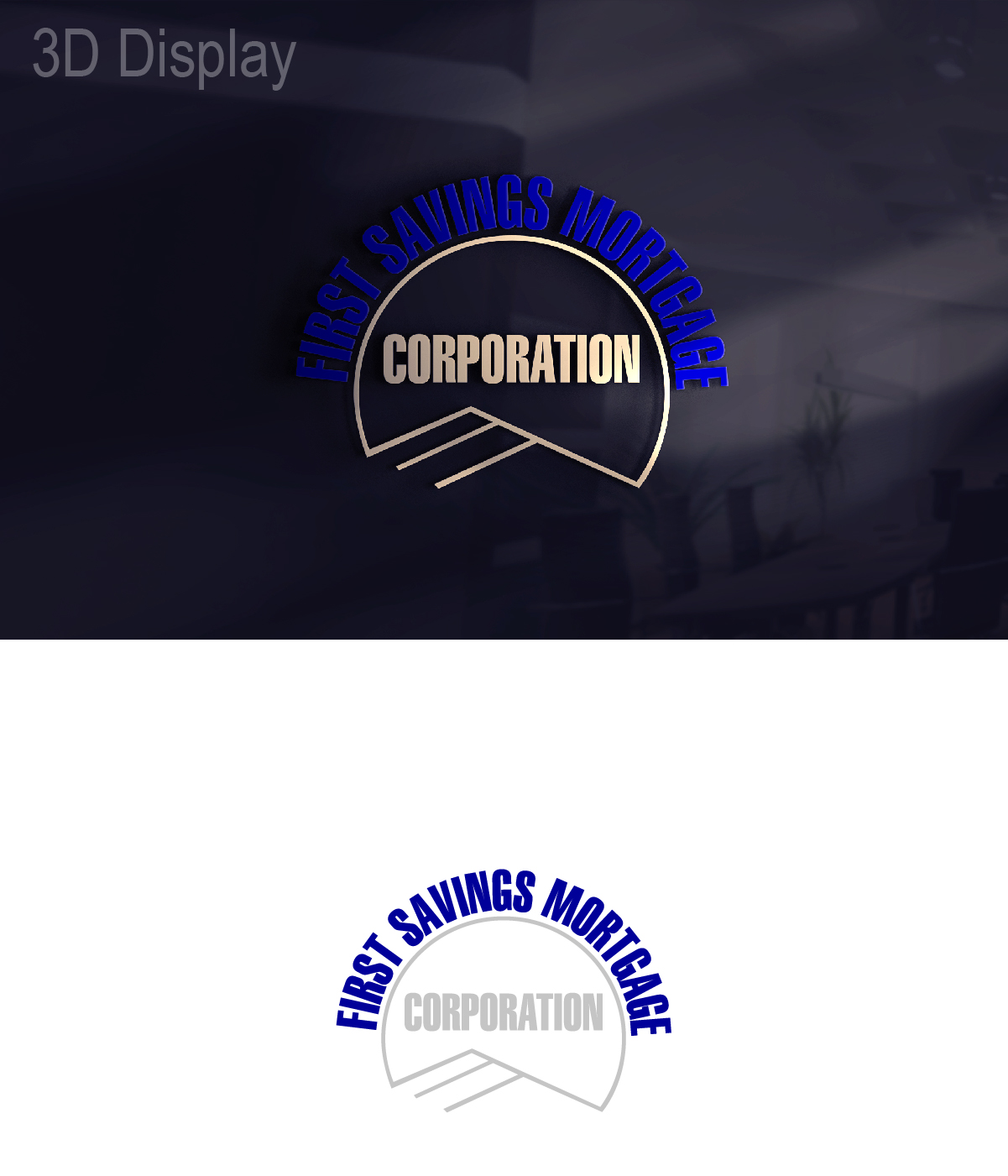 Logo Design by 3Guys for First Savings Mortgage Corporation | Design #14020918