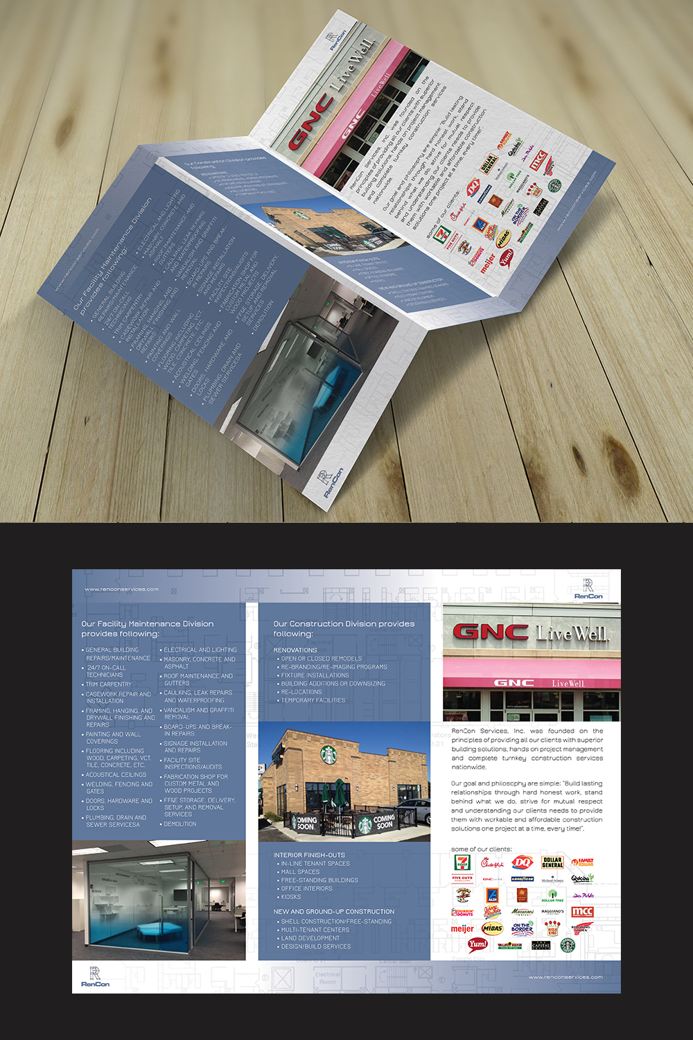 Design de Brochure par senja pour RenCon Services | Design #14042713