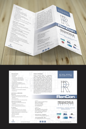 Brochure Design by senja for RenCon Services | Design: #14042714