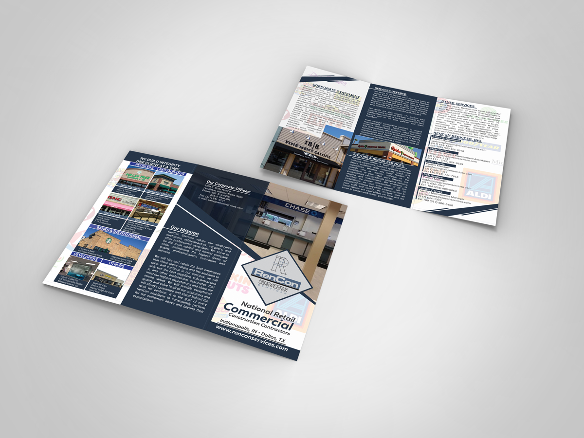 Brochure Design by Impressive Sol for RenCon Services | Design #14019523