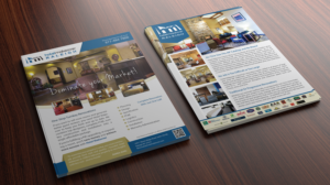 hotel renovation business brochure 1 page front and back | Flyer Design by Alexandar
