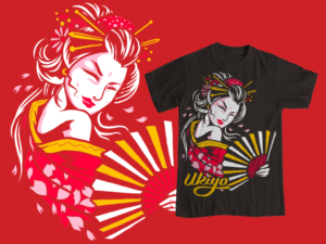 Illustration Design by krizvector for Ukiyo | Design #14056863