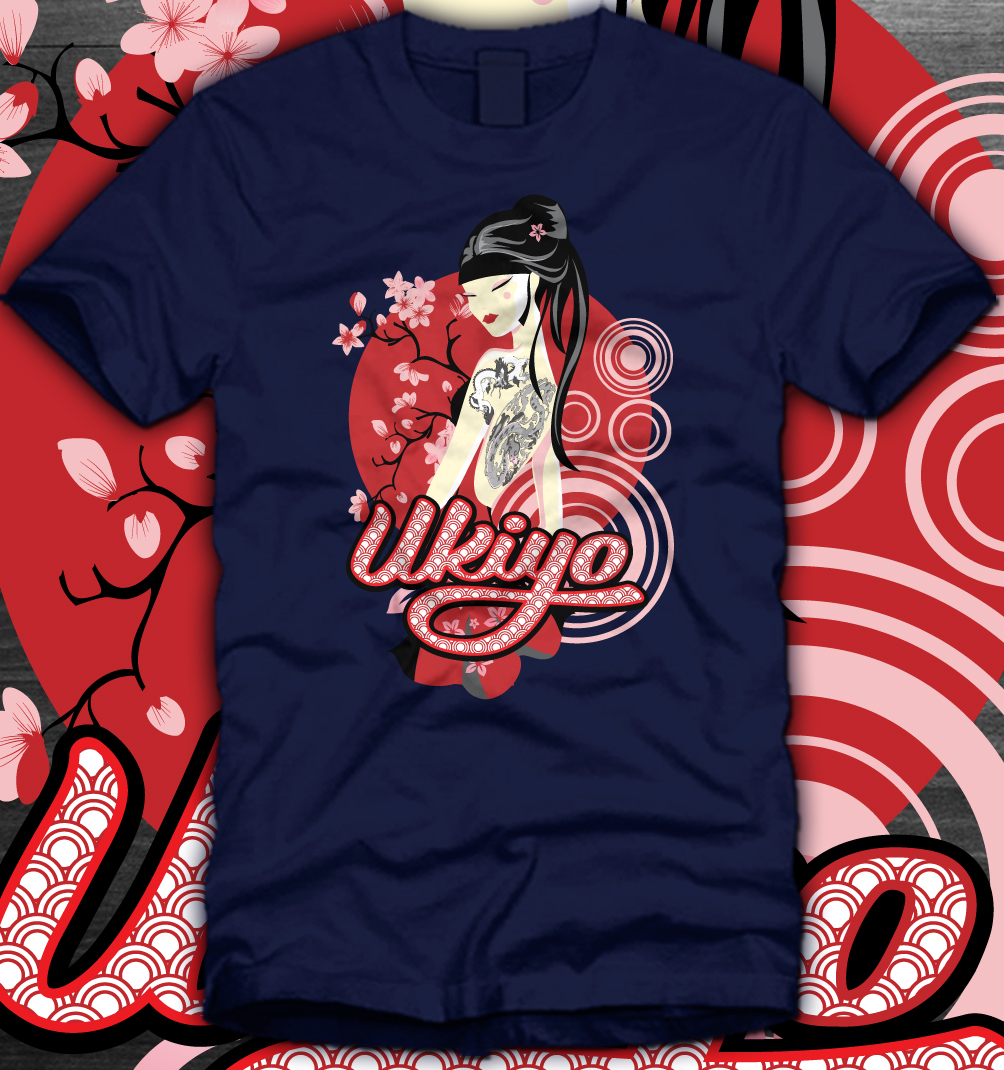 Illustration Design by Club Flyer Studios for Ukiyo | Design #14191762