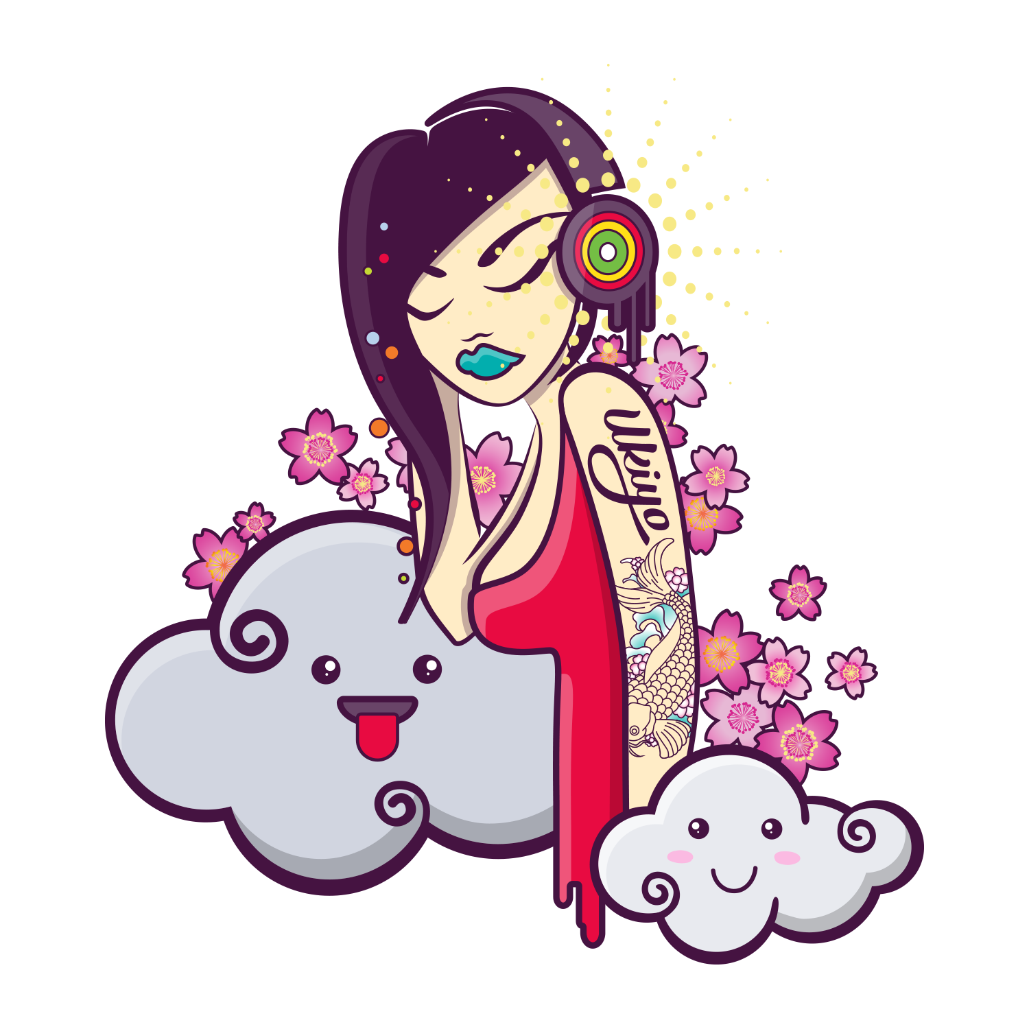 Illustration Design by Alison Davis for Ukiyo | Design: #14164624