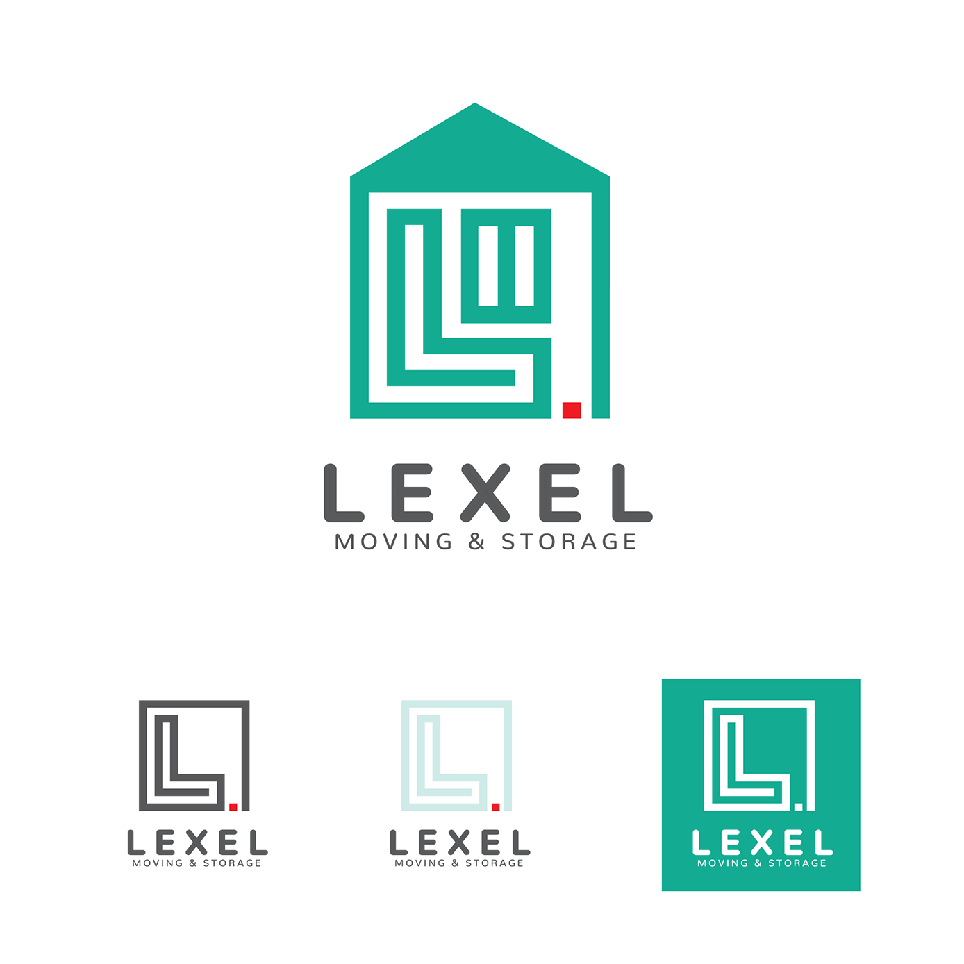 Logo Design by Mariam.k for Lexel Moving & Storage | Design #14259762