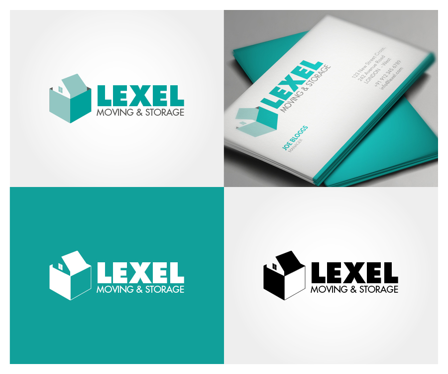 Logo Design by Phoenix Dragon for Lexel Moving & Storage | Design #14133190
