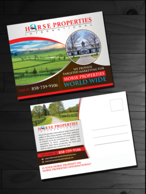 Horse Properties International Post Cards 2018 | Postkarten-Design von innovative earth