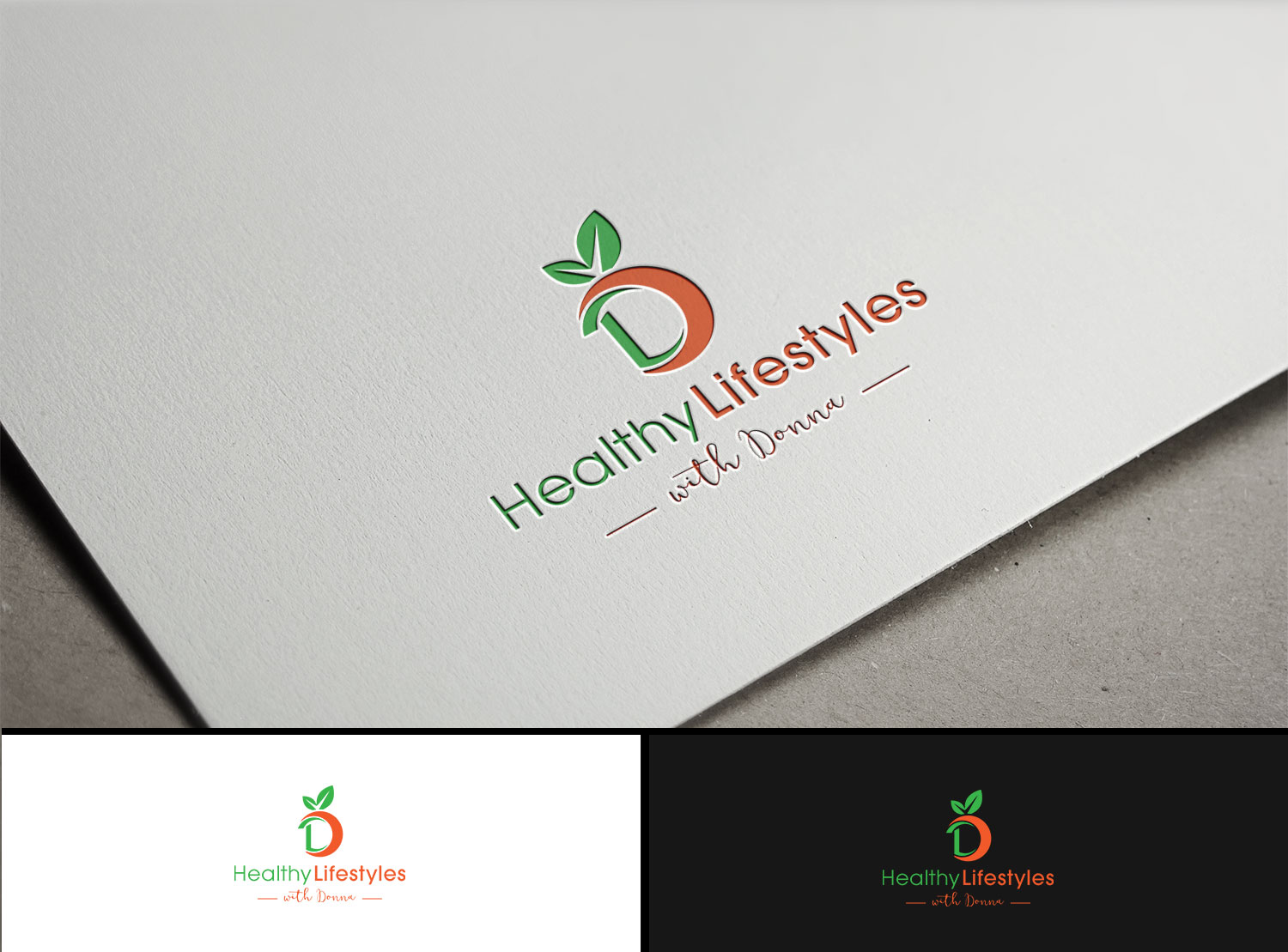 Diseño de Logo por Kejo87 para Healthy Lifestyles With Donna | Diseño #14044633